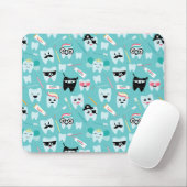 Tooth Pattern Muismat (Met muis)