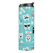 Tooth Pattern Thermosbeker (Gedraaid links)