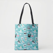 Tooth Pattern Tote Bag (Voorkant)