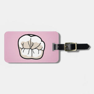 Tooth [PINK]-Bagagelabels Bagagelabel