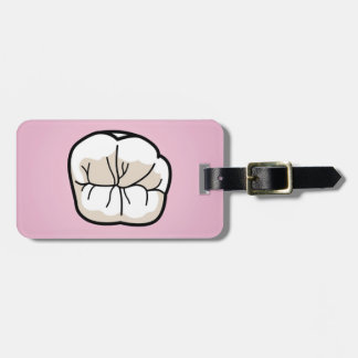 Tooth [PINK]-Bagagelabels Bagagelabel