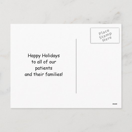 Tooth Prettige feestdagen van de agenda van Dentis (Achterkant)