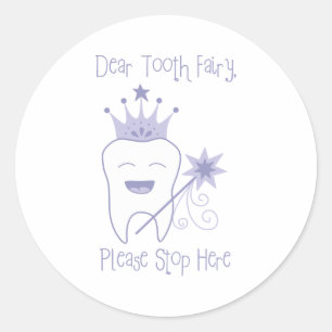 Tooth Ronde Sticker