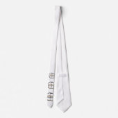 Tooth Stropdas (Achterkant)