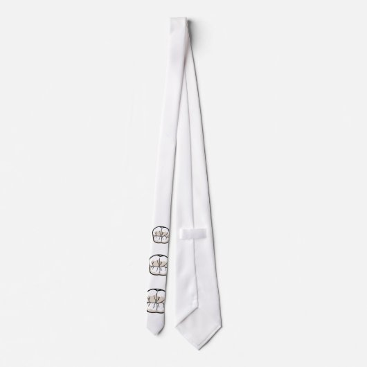 Tooth Stropdas (Achterkant)