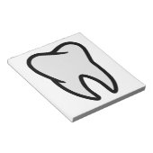 Tooth-symbool Notitieblok (Schuin)