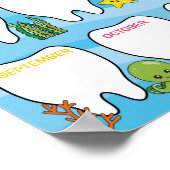 Tooth Tally Chart in Classroom onder het thema Zee Poster (Hoek)