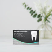 Tooth tandheelkundige tandheelkundige tandheelkund visitekaartje (Staand voorkant)