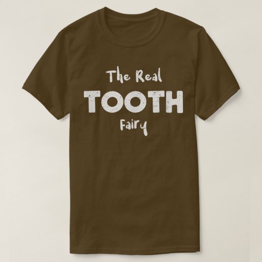 Tooth the Real Tooth FairyHalloween Gezegden T-shirt (Design voorkant)