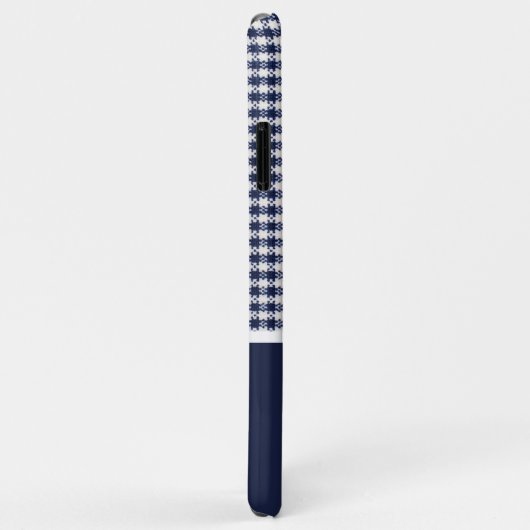 Tooth-verbinding zwart-wit, kleurenblok Case-Mate iPhone case (Achterkant/rechts)