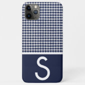 Tooth-verbinding zwart-wit, kleurenblok Case-Mate iPhone case (Achterkant)