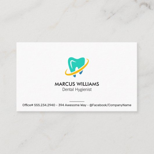 Tooth Visitekaartje (Voorkant)