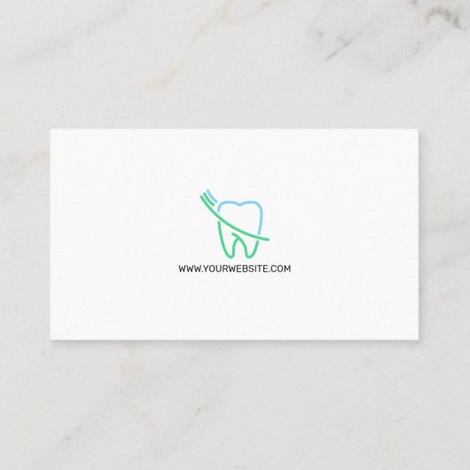Tooth Visitekaartje (Achterkant)