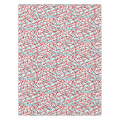 Toothborstel Tandpasta-schuim Tafelkleed (Voorkant)