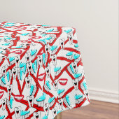 Toothborstel Tandpasta-schuim Tafelkleed (Voorbeeld)