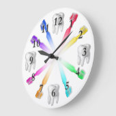 Toothbrush Clock Grote Klok (Hoek)