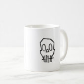 Toothe Mc Skull Koffiemok (Voorkant rechts)