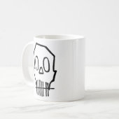 Toothe Mc Skull Koffiemok (Voorkant links)