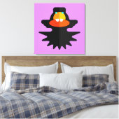 Toothee-Mc Clupkitz de Officiële Galerij van het Canvas Afdruk (Insitu (Slaapkamer))