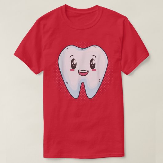 Toothfairy Gift Happy Tooth Fairy Wand Dentist Ort T-shirt (Design voorkant)