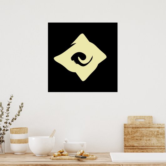 Toothy and Smooth poster (Keuken)