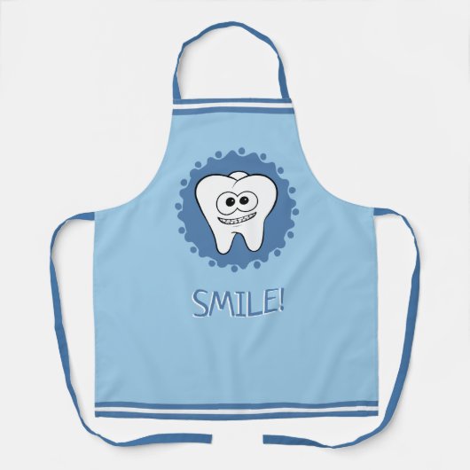 Toothy Dentist Blue Schort (Voorkant)