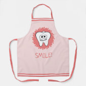 Toothy Dentist Pink Schort (Voorkant)