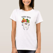 Toothy Fruity Funny Dental Pun T-shirt (Voorkant)