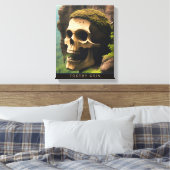 TOOTHY GRIN CANVAS PRINT (Insitu (Slaapkamer))