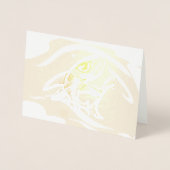 Toothy Grinning Shark Folie Kaart (Voorkant)