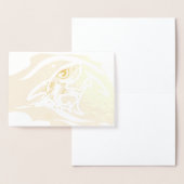 Toothy Grinning Shark Folie Kaart (Display)