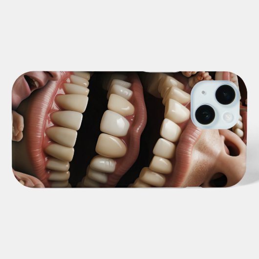 Toothy iPhone Case (Achterkant (horizontaal))