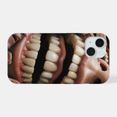 Toothy iPhone Case iPhone 15 Case (Achterkant horizontaal)