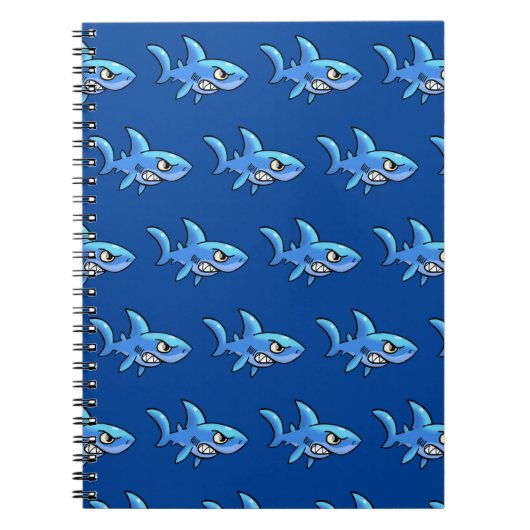 Toothy Shark Beach Towel Notitieboek (Voorkant)