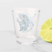 Toothy Shark Shot Glas (Achterkant)