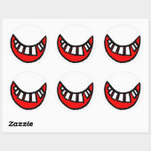 Toothy Smile Grote sticker (Vel)