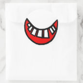 Toothy Smile Grote sticker (Tas)
