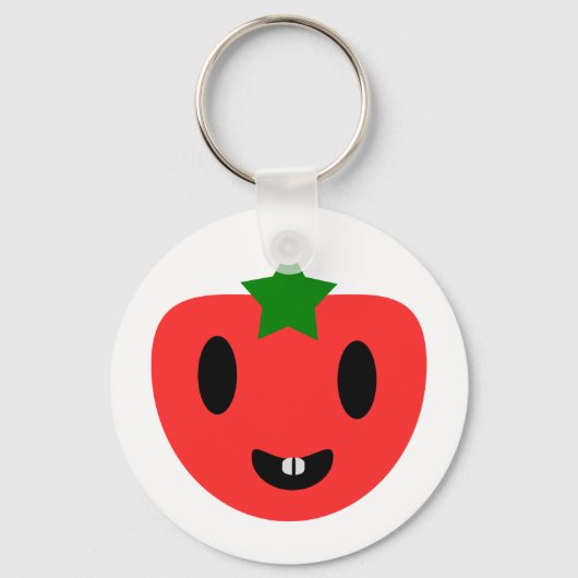 Toothy Tomato Sleutelhanger (Voorkant)