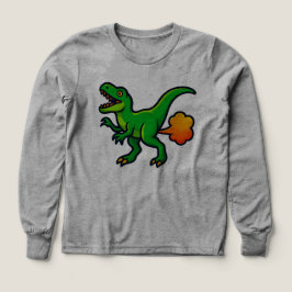 Tootin' T-Rex die hard lacht!