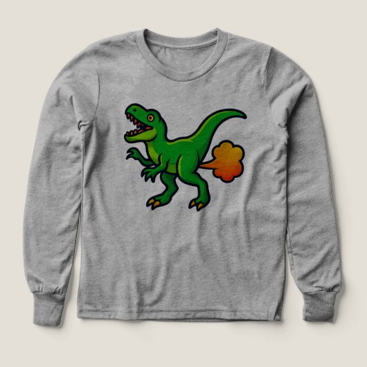 Tootin' T-Rex die hard lacht! (Voorkant)