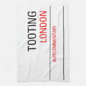 Tooting #LifeCommentaar Theedoek (Verticaal)