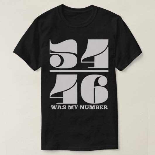 Toots And The Maytals 54 46 Was My Number T-Shirt (Design voorkant)