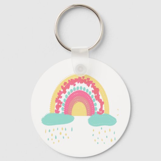 Tootsie Fruity Rainbow-Sleutelhanger Sleutelhanger (Voorkant)