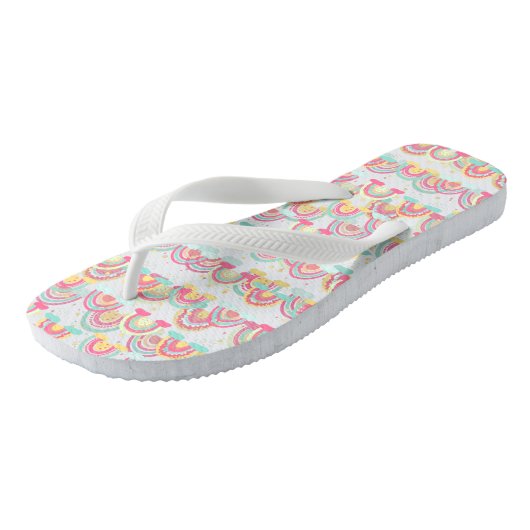 Tootsie Fruity Rainbow-Teenslippers Teenslippers (Schuin)