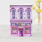 Tootsie's Orchid Lounge Wenskaart Kaart (Gele Bloem)