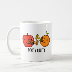 Tooty Fruity Fruit Musician Pun Koffiemok
