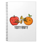 Tooty Fruity Fruit Musician Pun Notitieboek (Voorkant)