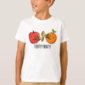 Tooty Fruity Fruit Musician Pun T-shirt (Voorkant)