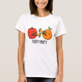 Tooty Fruity Fruit Musician Pun T-shirt (Voorkant)