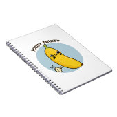 Tooty Fruity Funny Banana Fruit Pun Notitieboek (Rechterzijde)